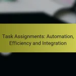 Task Assignments: Automation, Efficiency and Integration
